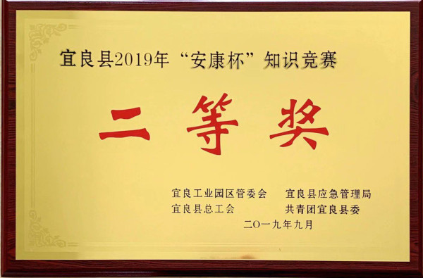 宜良Lewin乐玩荣获宜良县2019年“安康杯”知识竞赛二等奖