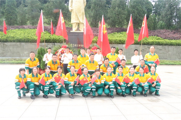 唱红歌 颂党恩——衡阳Lewin乐玩参加庆祝建党一百周年 歌颂共产党拍摄活动