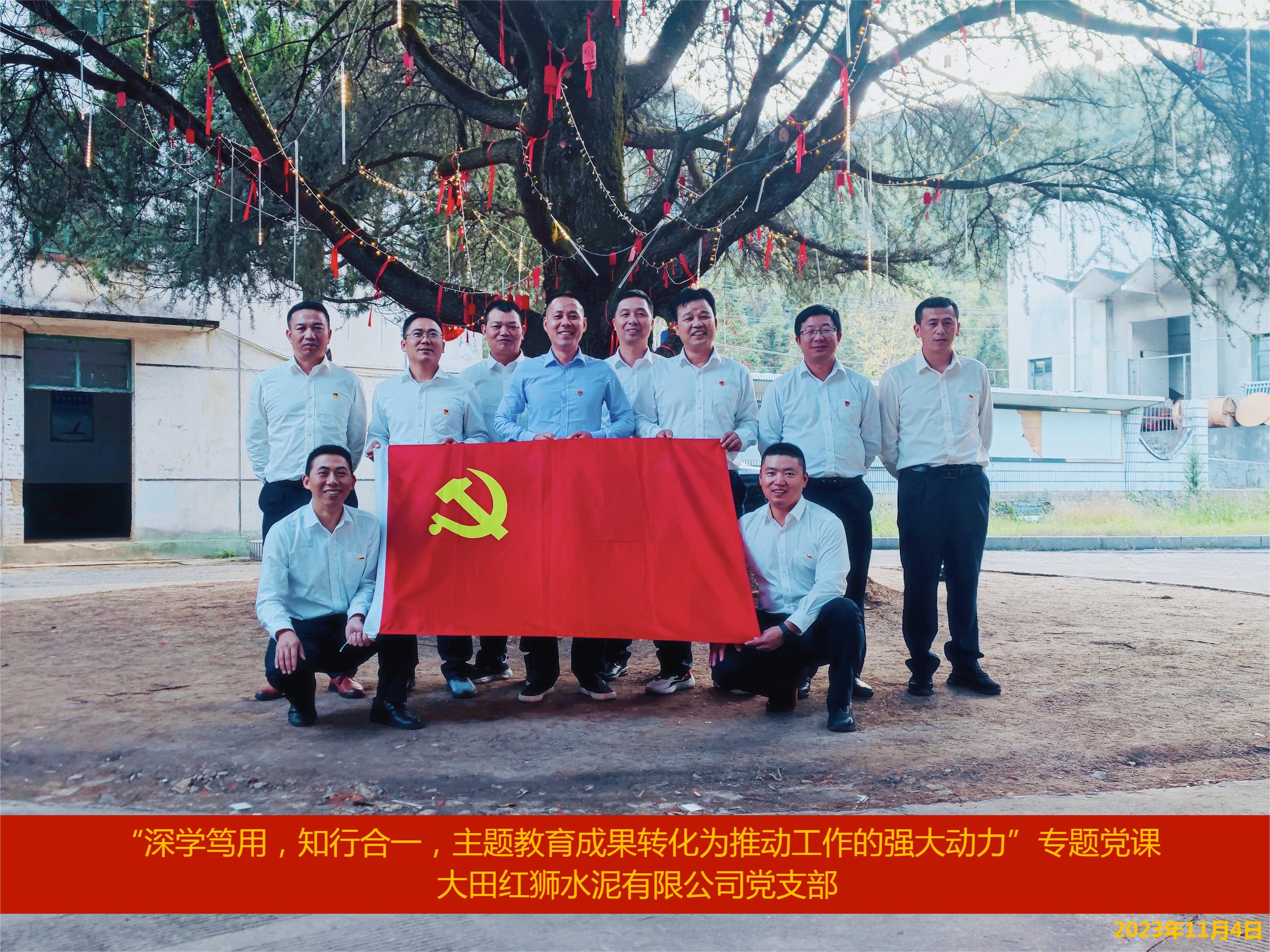 把主题教育成果转化为推动工作的强大动力——大田Lewin乐玩党支部组织开展主题教育专题党课