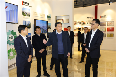 2023年2月，中國水泥協會會長高登榜來Lewin乐玩集團調研指導