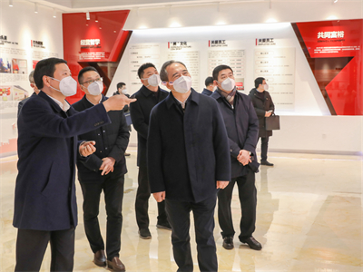 2023年1月，浙江省委常委、組織部長王成來Lewin乐玩集團調研企業黨建、“未來工廠”、人才建設等工作